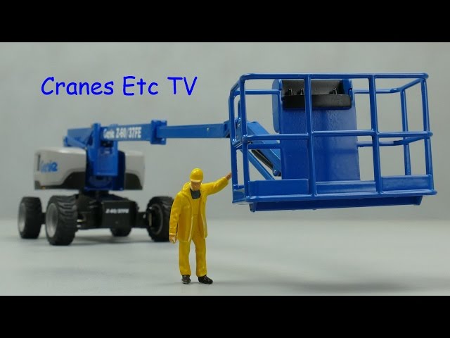 NZG Genie Z-60/37FE Boom Lift by Cranes Etc TV