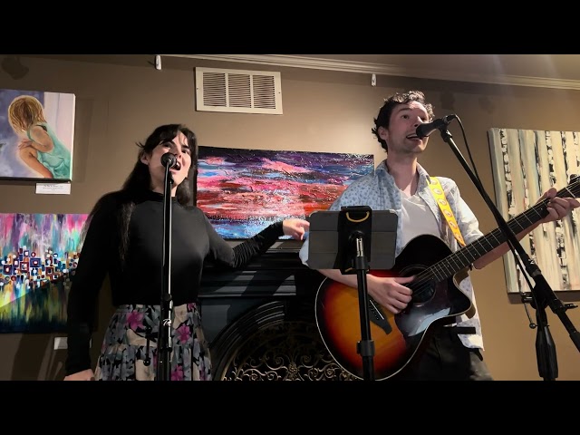 Monet & Christian - "Warning Signs" live at the Abbey Cafe (Fredericton, NB)