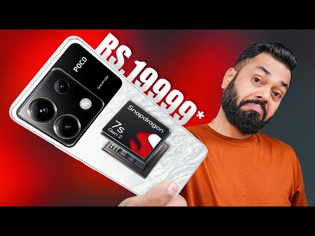 POCO X6 Unboxing And First Impressions⚡Snapdragon 7s Gen 2, 1.5K AMOLED, GG Victus @ ₹19,999*!!