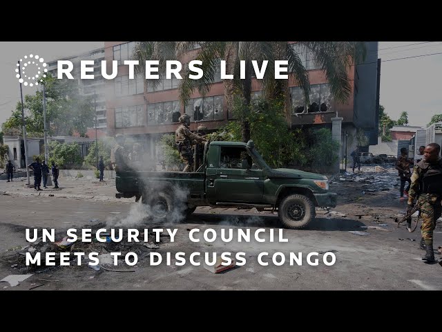 LIVE: UN Security Council meets to discuss Congo