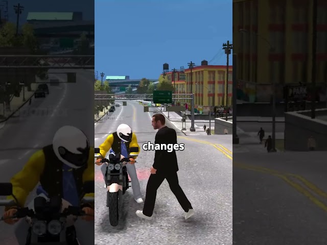 Evolution of stealing a bike in GTA games