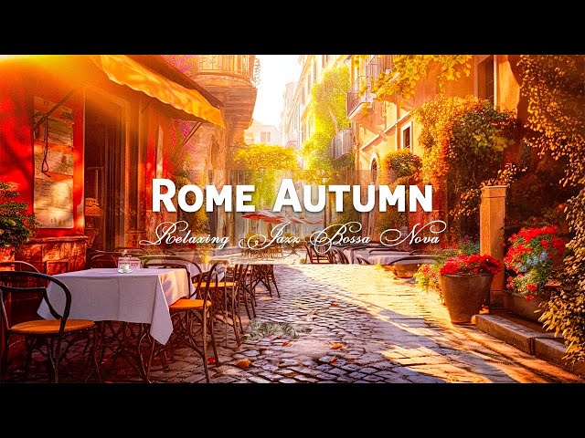 Chill Bossa Nova Jazz Mix with Rome Coffee Shop Ambience - Relaxing Italian Music