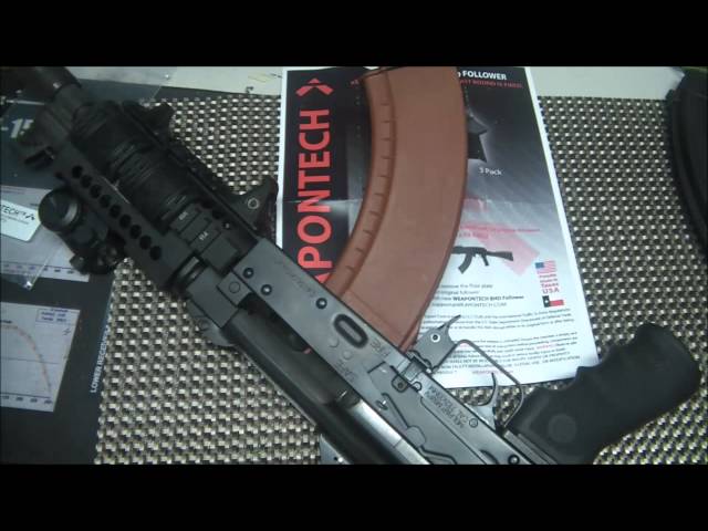 WeaponTech Enhanced Bolt Hold Open Follower for AK47 Magazines