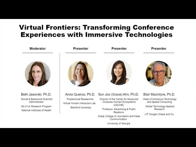 Virtual Frontiers: Transforming Conference Experiences with Immersive Technologies