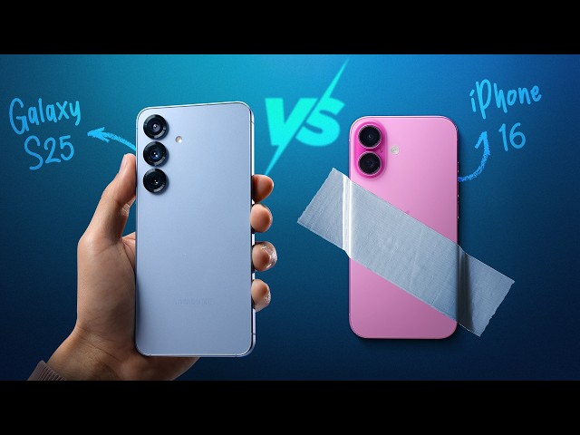 Samsung Galaxy S25 vs iPhone 16: A Detailed Comparison!