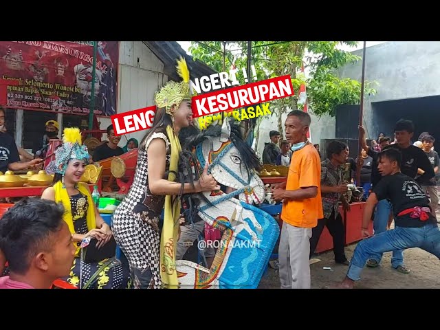 Ngeri ! ! Lengger Kesurupan Jaranan RSM Krasak