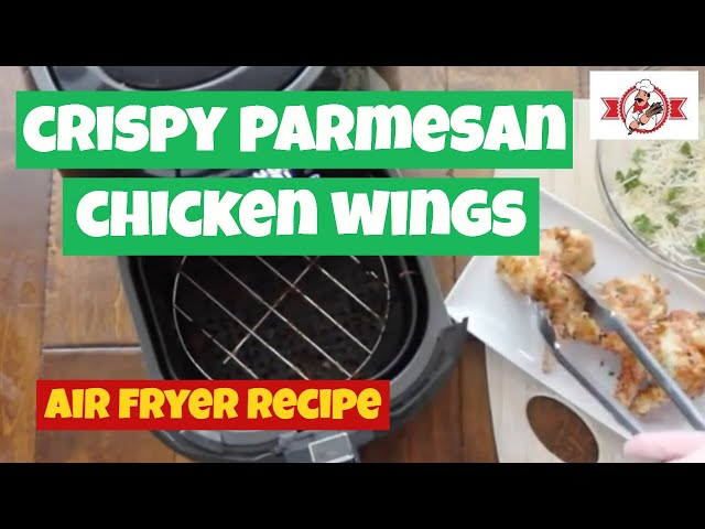 How to make crispy Parmesan chicken wings in the airfryer