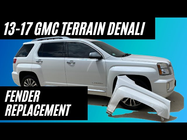 2013-2017 GMC Terrain Denali How-To Fender Replacement | ReveMoto