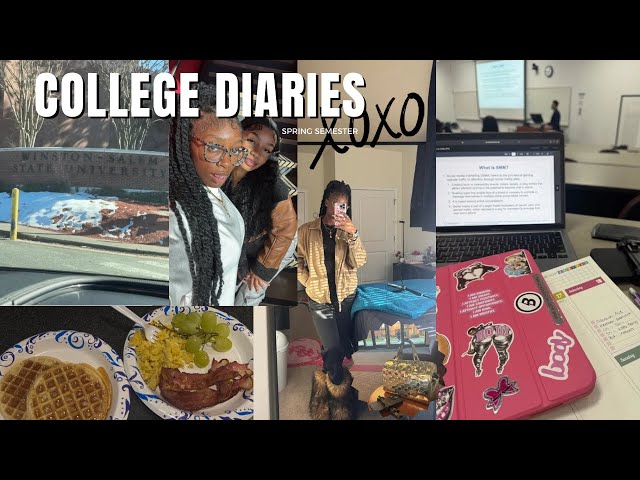 College Diaries 002 | new classes, campus, friends, + more