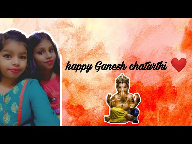 happy Ganesh chaturthi ❤️| VLOG#1| part 1| Ashwika VLOG ❤️