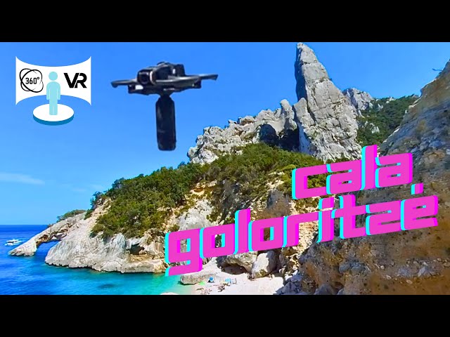 Cala Goloritzé - Sardegna, Italy | 4K immersive 360 VR 🥽 DJI Avata 2 🛸 + Insta 360