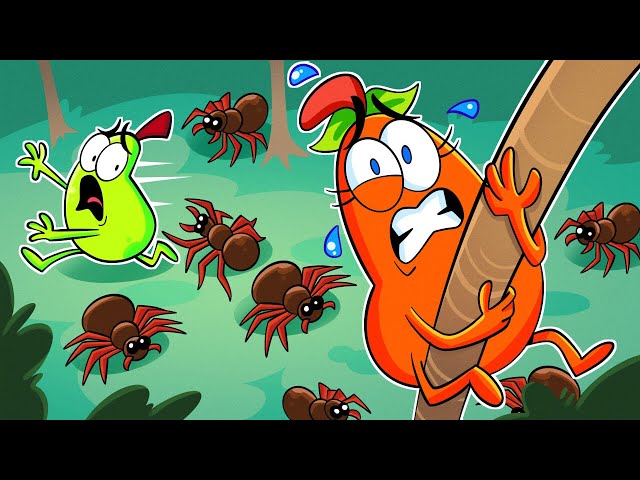 Spooky Monsters Everywhere! Zombies are Coming! Pear Couple Halloween Adventures