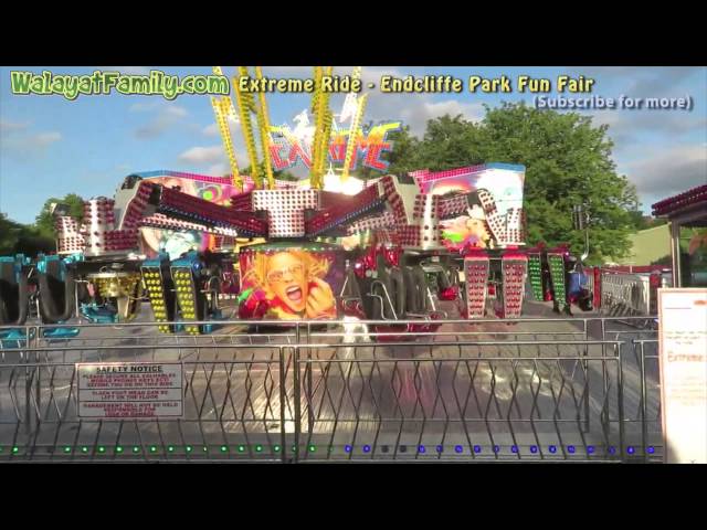 EXTREME Ride at Endcliffe Park Fun Fair - Sheffield, UK Things to do