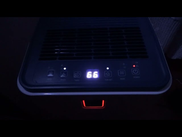 ARGO DRY PURY EVO 11 full operation (low fan speed)