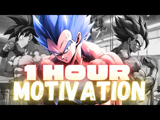 *WARNING - Flashy Lights" | 1 hour of Dragon Ball MOTIVATION for THE GYM! | Prince Vegeta Motivation