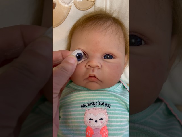 Removal of Silicone Baby Doll's Eyes