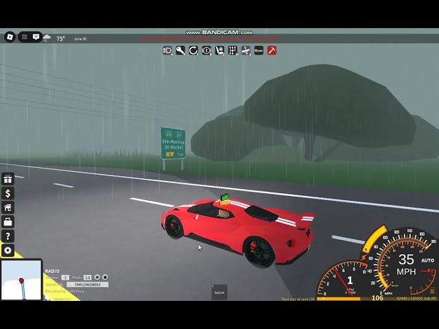 Buying the 2017 Ford GT in Ultimate Driving Noyan! (Roblox)