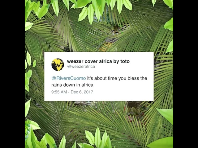 Weezer, Africa y sus mejores versiones