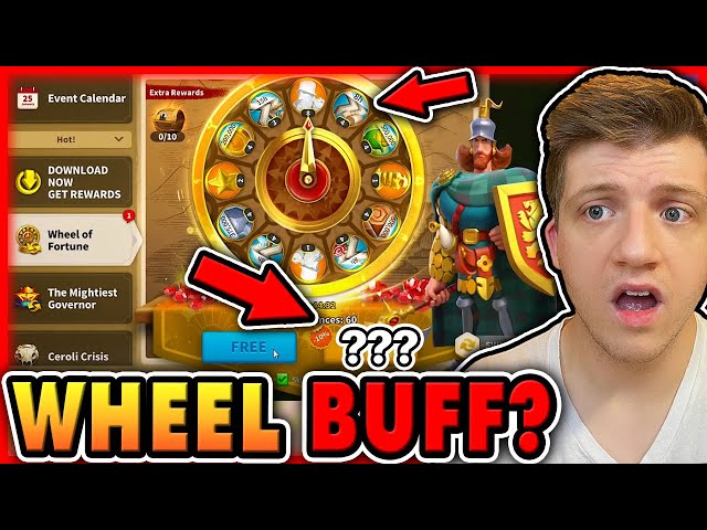 HUGE Update CHANGES Wheel of Fortune in Rise of Kingdoms 2025