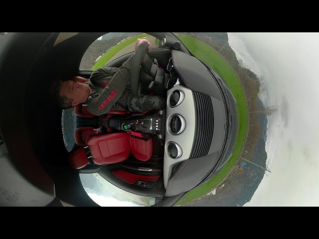 [360°/VR] Off the Track in a Mustang GT