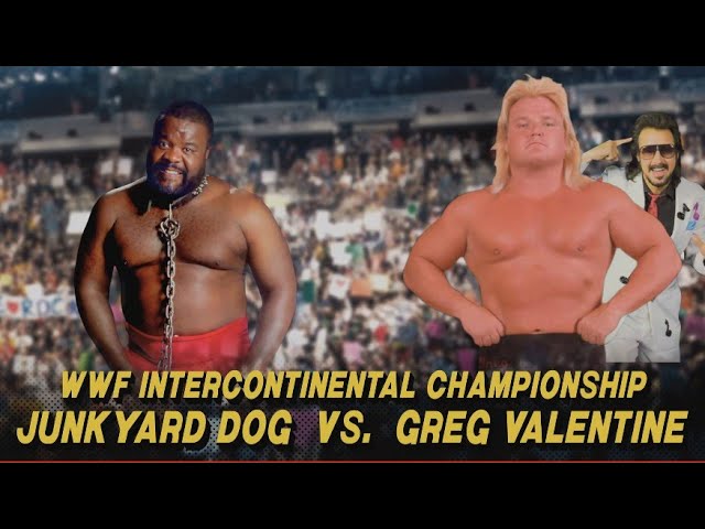 1985 March 31 - WrestleMania 1 - Junkyard Dogg vs. Greg "The Hammer" Valentine - WWE 2K22