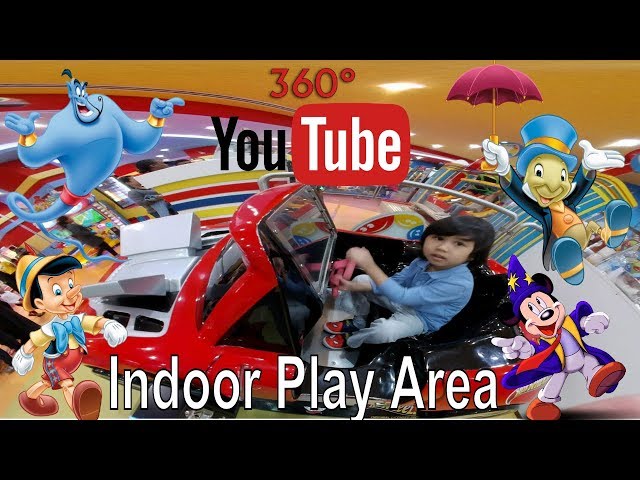 360 video | Fun Indoor Playground for Kids and Family | indoor games area for kids | P1