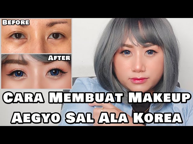 Cara Membuat Aegyo Sal Ala Korea || Tutorial Makeup Aegyo Sal || Ulzzang Makeup Tutorial