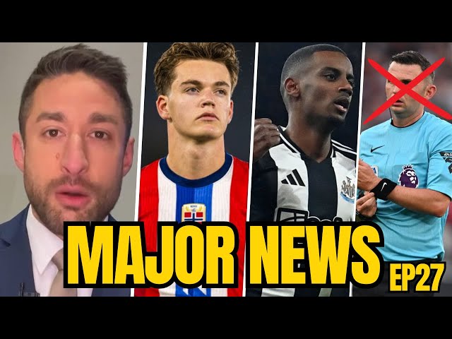 PGMOL SACK Michael Oliver? | Sverre Nypan & Nico Williams Update | £100 + for Isak Arsenal News EP27