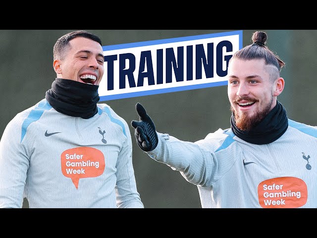 Sonny, Radu and the rest of the internationals are back! | Inside Tottenham Hotspur training