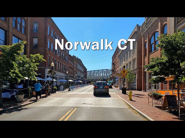 4K Driving Tour of Norwalk CT