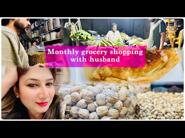 Grocery with husband|My Realistic Monthly Grocery| Affordable Essentials Shopping | Asmaasgharrizvi