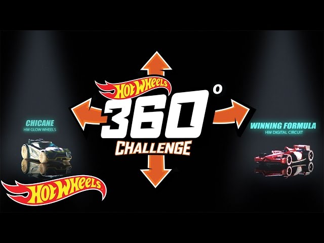 Hot Wheels 360° Challenge #4: Chicane® vs. Winning Formula™ | @HotWheels