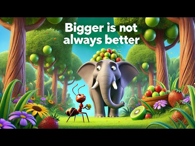 Kids story | Bigger Is Not Always Better | Moral Story | Bedtime Story | Animated Story