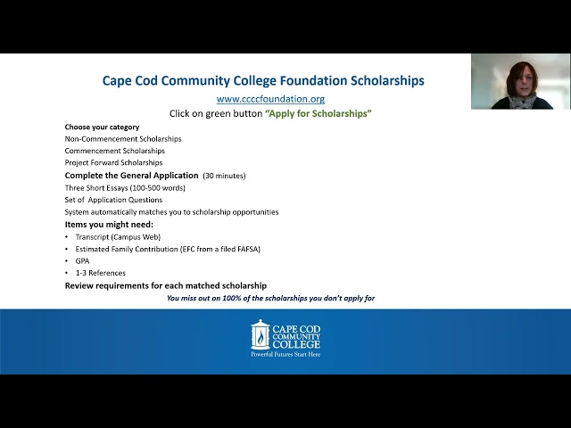 How to Apply for Scholarships at 4Cs