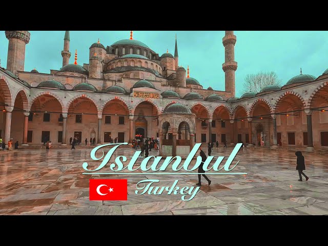 ISTANBUL, TURKEY - A Travel Vlog Adventure [4k]