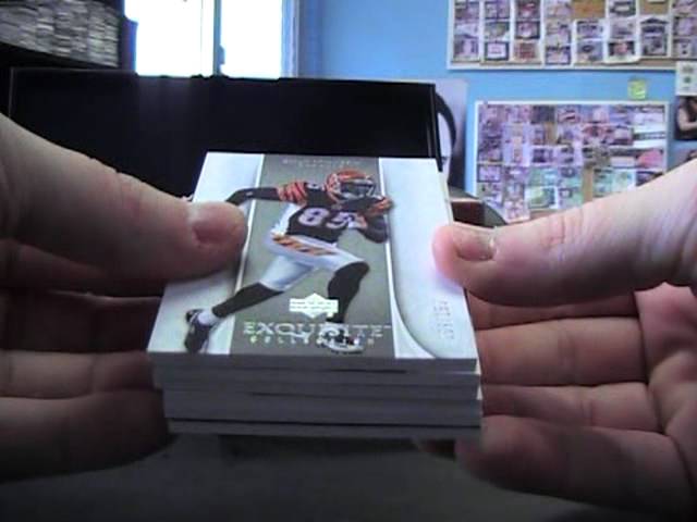 Tom's 2006 Exquisite Football 3 Box Case Break