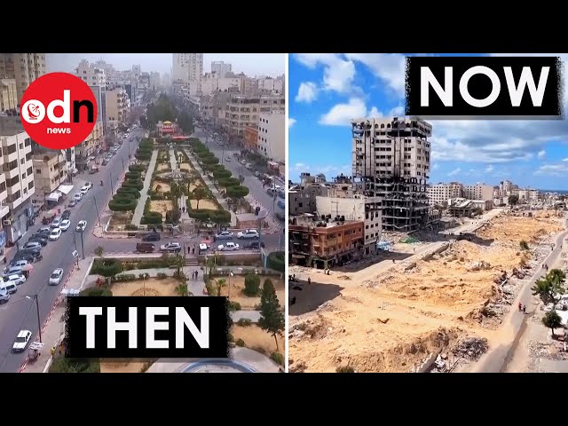 Dramatic Drone Footage Shows Mass Destruction in Gaza