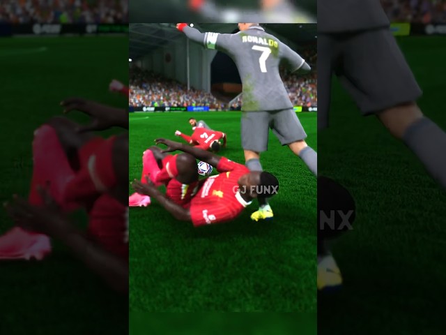 Ronaldo-Messi-Neymar-Mbappe 🥵 Skill Goal #fifa #fc25 #football #trending #gaming