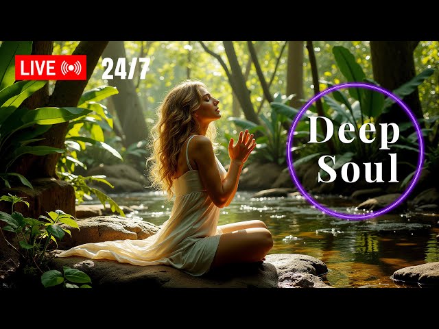 DEEP SLEEP: Relaxing Music For Deep Meditation and Yoga Relaxation 🌿 Heals the Mind, body and Soul