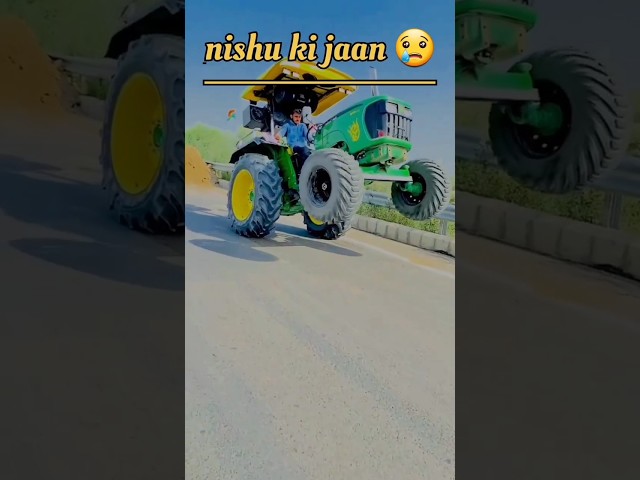 nishu ki jaan te pyara tractor 🚜 miss you nishu bhai #nishudaswal #vairal