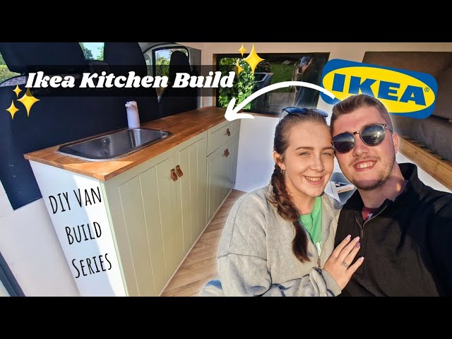 IKEA Campervan KITCHEN Install | DIY Ducato Van Conversion | UK