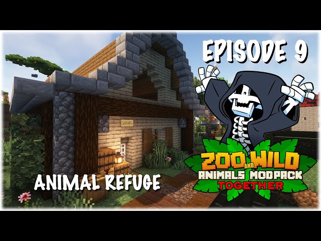 The Wildlife Refuge! - Minecraft SMP: Zoo and Wild Animal (ZAWA) Mod - S3E9