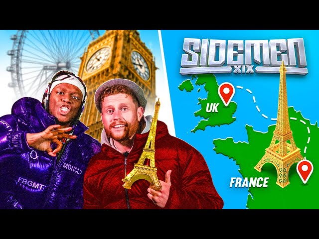 SIDEMEN RACE ACROSS EUROPE CHALLENGE