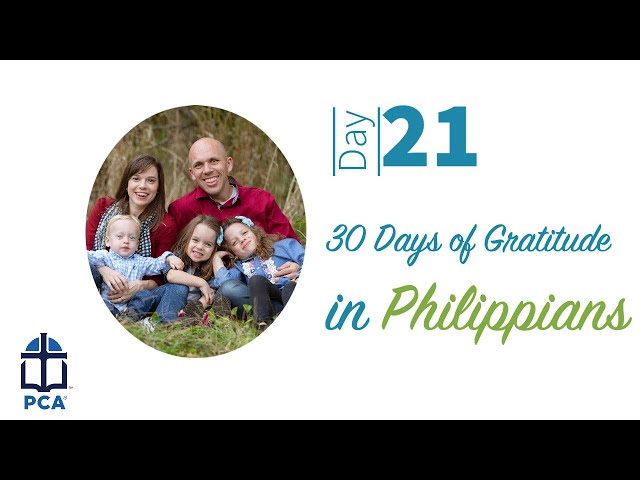 Daily Devotion of Gratitude in Philippians 3:3-8/ DAY 21 with Curtis McDaniel