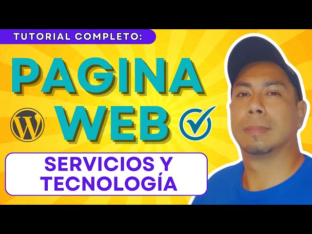 ✅​ Como crear Una Pagina web de Servicios y aplicaciones con WordPress 2024