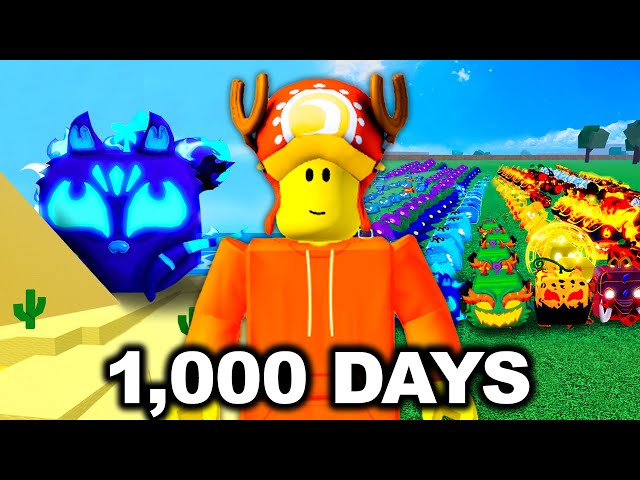 I Spent 1,000 Days in Blox Fruits