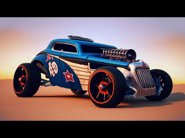 Hot Rod Cars design inspired by Hot Wheels Rip Rod