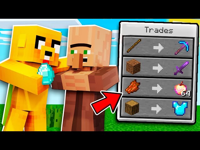 Paso MINECRAFT pero los ALDEANOS son SUPER OP!! 😱💎 MIKECRACK MINECRAFT PERO #8