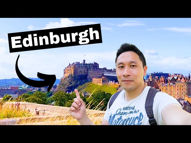 I Spend 24hrs in EDINGBURGH with only £50 + Visiting Edinburgh Castle!