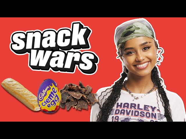 Tyla Rates British And South African Food | Snack Wars